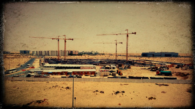 Construction site.